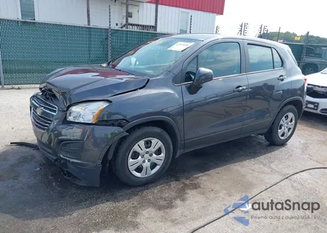 2016 Chevrolet Trax 1Ls from USA, damaged, VIN 3GNCJKSB8GL220530